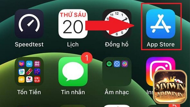 Đi đến ứng dụng Appstore