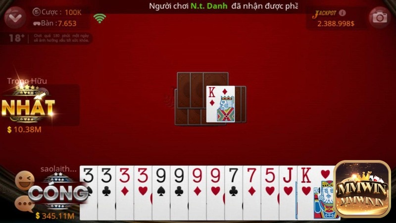 Game tiến lên miền nam Zingplay có đồ hoạ chuyên nghiệp, đầy đủ tính năng