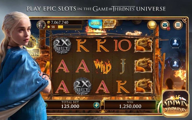 Các biểu tượng hấp dẫn trong Slot Game of Thrones.