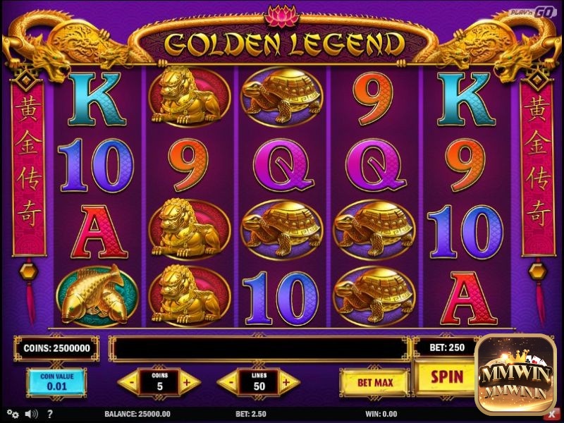 Khám phá các tính năng đặc biệt tạo thành trên cuộn quay Golden Legend