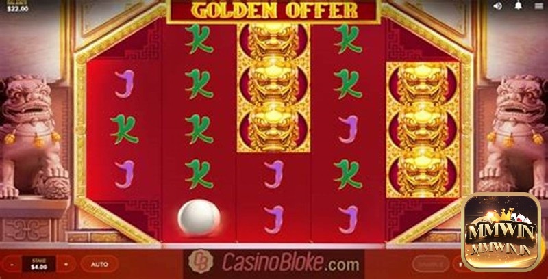 Đồ hoạ và âm thanh trong Golden Offer tạo nên một trải nghiệm chơi slot thực sự đắm chìm và tận hưởng.