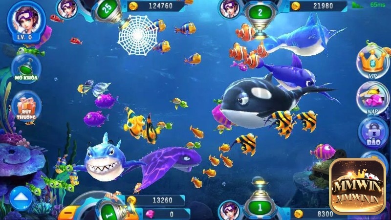 Game bắn cá online miễn phí Fishing Joy