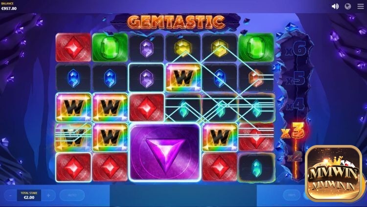 Tính năng Mega gems có thể kích hoạt trong mọi vòng quay