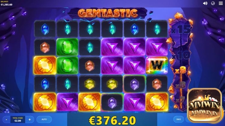 Cách chơi slot Gemtastic rất đơn giản