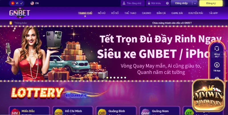 Trang đánh lô đề online uy tín Gnbet