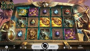 Coins of Egypt video slot - Slot hấp dẫn, tính năng thưởng cao