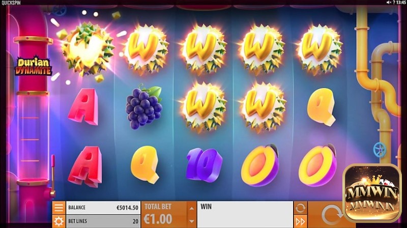 Đây là slot trái cây được phát triển bởi Quickspin