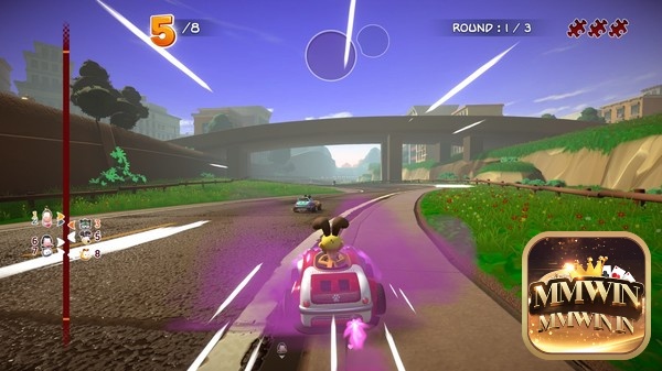 Nhiệm vụ chính trong Garfield Kart: Furious Racing là giành chiến thắng trong các cuộc đua