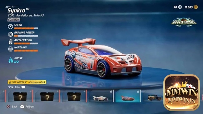 Mẫu xe đua Synkro được đánh giá xịn sò nhất trong Hot Wheels Unleashed