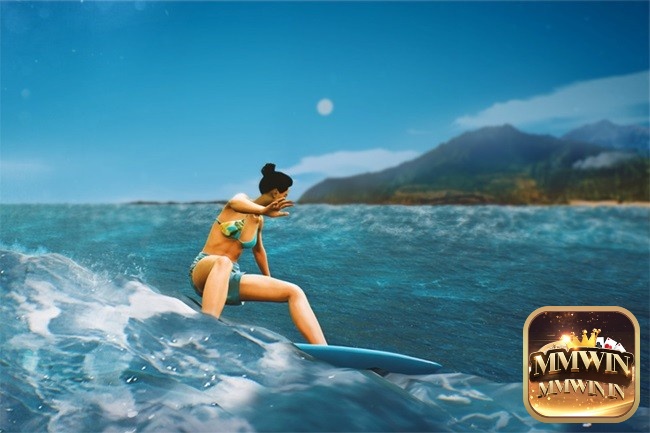 Surf World Series có lối chơi đơn giản theo phong cách arcade