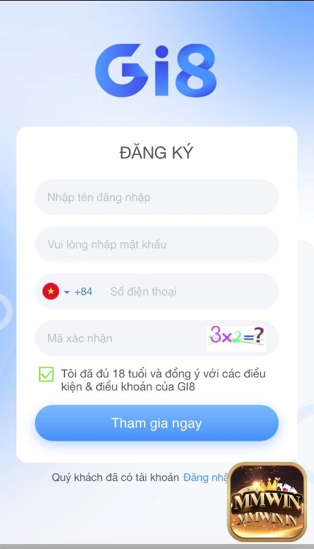 Đăng ký web cược Gi8