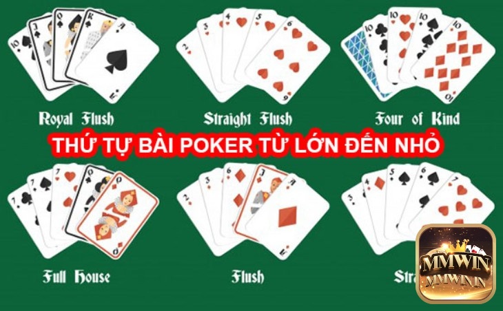 Tìm hiểu về bài Poker và thứ tự bài trong poker