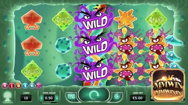 Cách chơi game slot Cyrus the Virus rất đơn giản