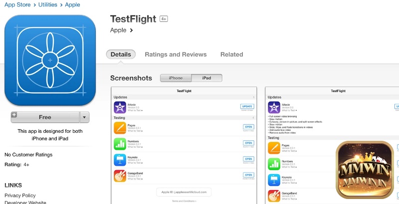 Testflight giúp các nhà phát triển phát hiện vấn đề nhanh chóng