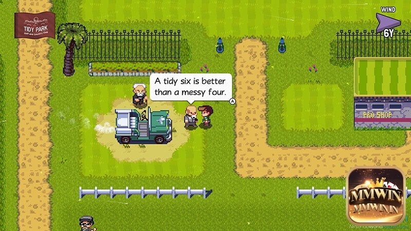 Game Golf Story kết hợp lối chơi thể thao và nhập vai khá chân thực