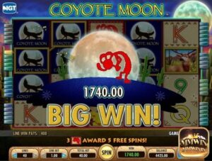 Coyote Moon: Slot về chủ đề thiên nhiên hot của IGT