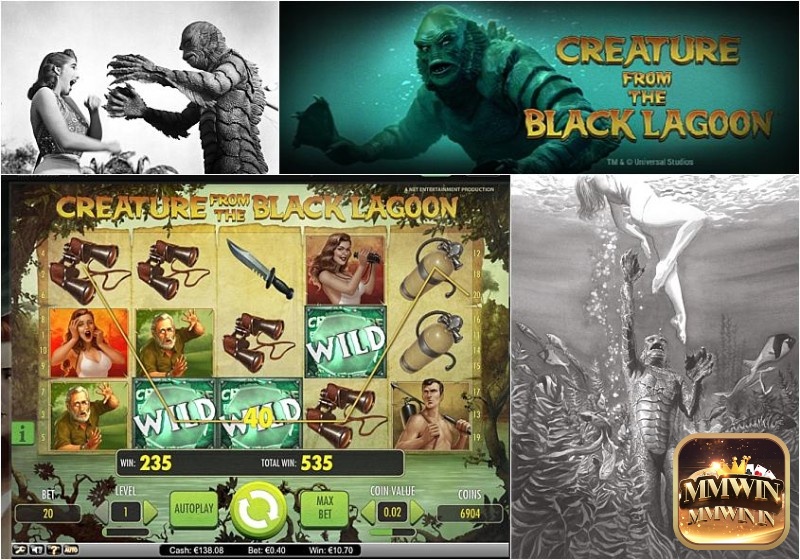 Đặc trưng của tựa game Creature from the Black Lagoon