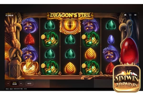 Dragon slot có đồ hoạ đẹp mắt với hình ảnh đầy bí ẩn bên trong hang ổ của rồng