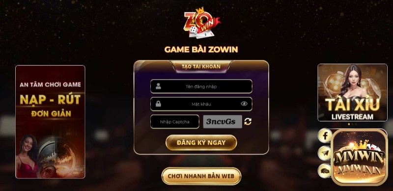 Hãy đảm bảo tải app từ trang chính thức của Zowin