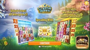 Crystal Queen: Slot về nữ hoàng băng giá, RTP 96,16%