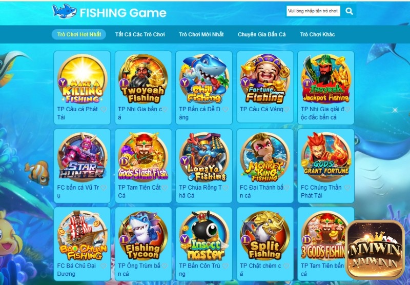 Game bắn cá đổi thưởng tại web cược ngày càng được yêu thích