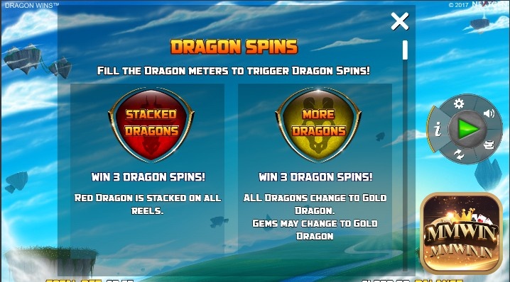 Dragon Spin sẽ được kích hoạt khi Dragon Meter đầy