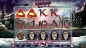 Dragon's Cave: Slot game chủ đề chiến binh, rồng và kho báu