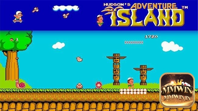 Vượt qua nhiều cạm bẫy và quái vật để cứu bạn gái bị bắt cóc trong Hudson's Adventure Island