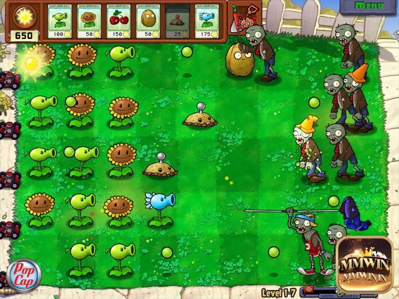 Plants vs. Zombies GOTY Edition là cuộc chiến giữa cây và zombie siêu thú vị