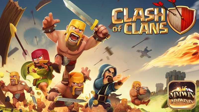 Những game online hay trên điện thoại - Clash of Clans