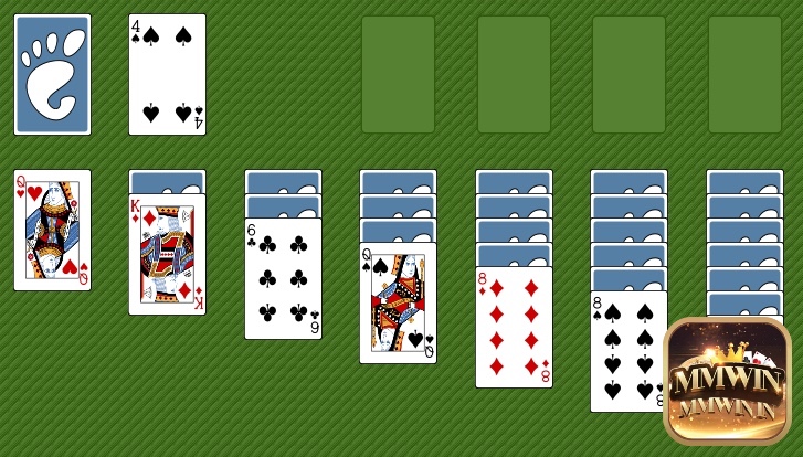 Klondike – Biến thể phổ biến nhất của solitaire online, chiếm ưu thế với lối chơi đơn giản nhưng đòi hỏi chiến thuật