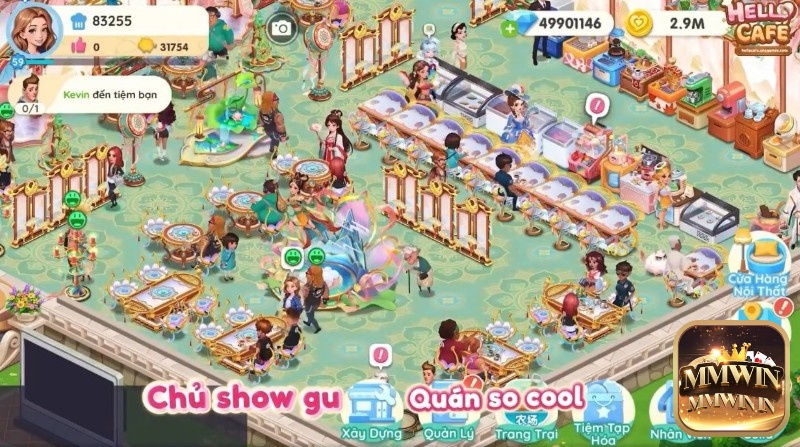 Hello Café là game mobile sắp ra mắt về quản lý quán cà phê