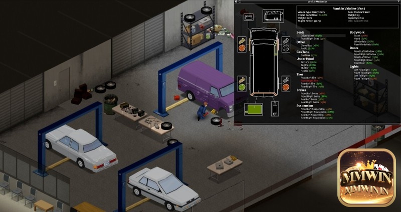 Project Zomboid thử thách người chơi sinh tồn và khám phá