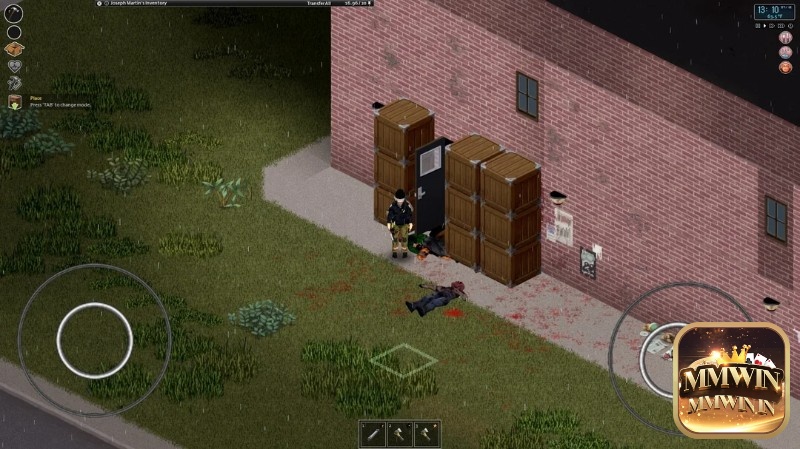 Project Zomboid cho phép tạo nhân vật và hợp tác