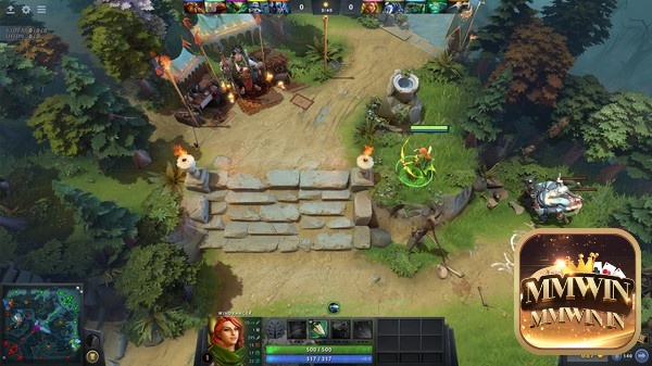 Bạn đồ game đa dạng và đối xứng cho cả 2 phe
