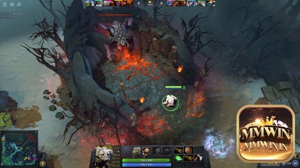 Game Dota 2 có đồ họa đẹp mắt và chi tiết thu hút người chơi