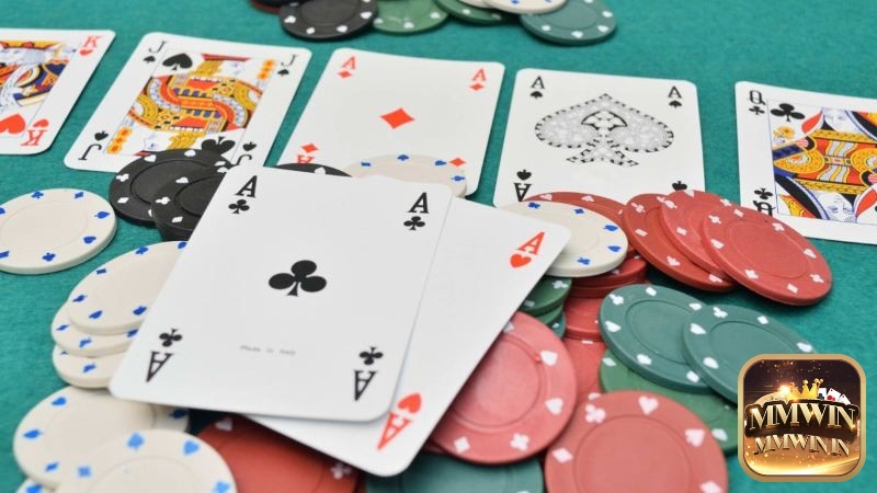 Các lựa chọn rút bài, dừng lại, gấp đôi và tách bài khi chơi xì dách offline