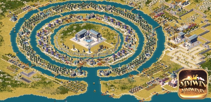 Game Zeus khá nổi tiếng với đồ họa phong cách cổ đại ấn tượng