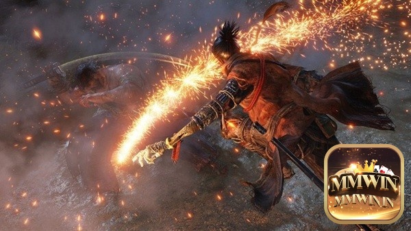 Hiệu ứng chiến đấu cực đẹp khi Sekiro ra chiêu thức