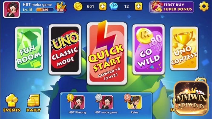Một số mẹo và biến thể luật chơi giúp người chơi linh hoạt hơn khi chơi game đánh bài Uno với 2 người hoặc không có bộ bài chính hãng.