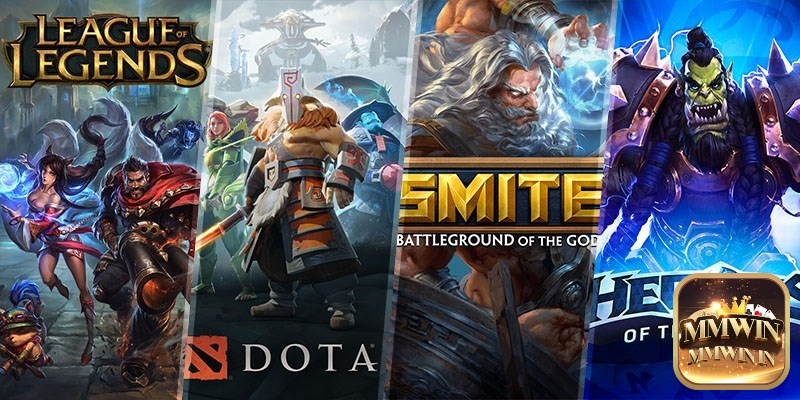 MOBA là thể loại game chiến thuật thời gian thực với bản đồ ba đường và hệ thống tướng đa dạng.