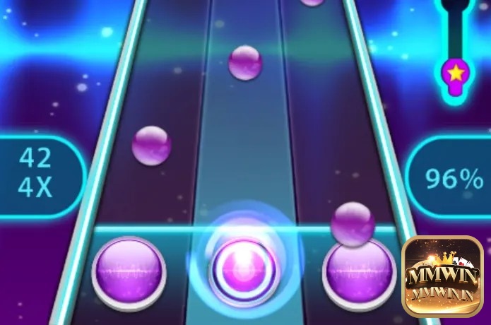 Bắt đầu với những bài nhạc có tiết tấu chậm trong Tap Tap Music giúp bạn làm quen với cách nốt rơi