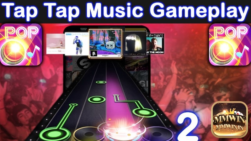 Chỉ cần chạm vào các nốt nhạc đang rơi, Tap Tap Music mang đến lối chơi đơn giản nhưng cuốn hút