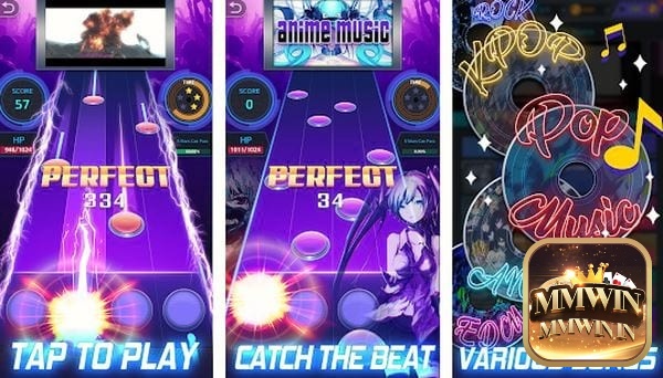 Tap Tap Music đòi hỏi phản xạ nhanh và sự tập trung cao độ để chinh phục