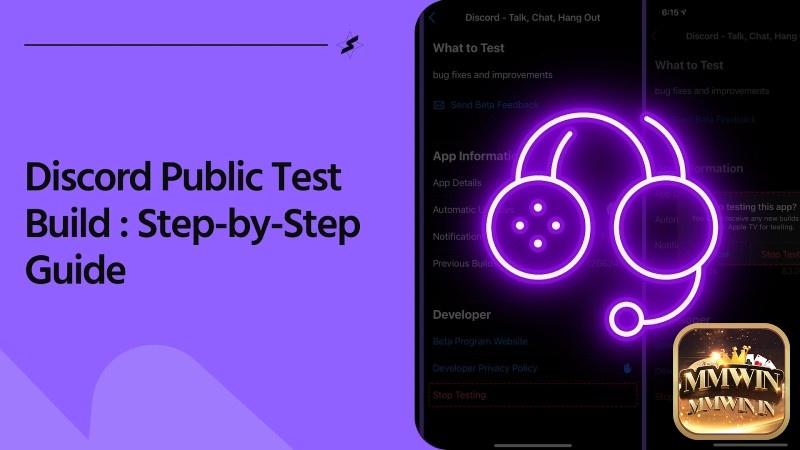 Kênh Discord và diễn đàn chuyên biệt cho cộng đồng beta tester kết nối với nhà phát triển.