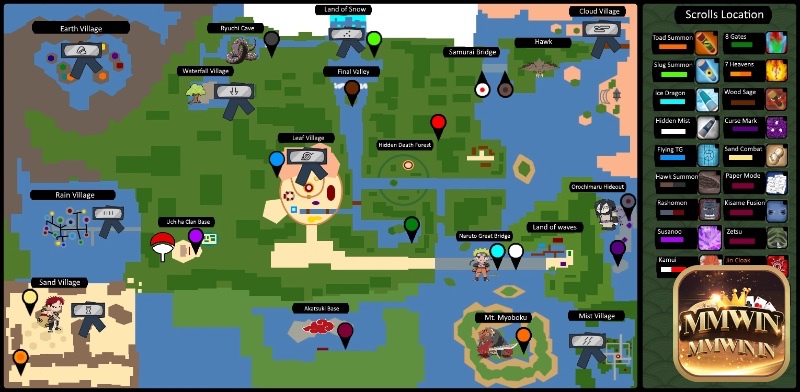 Hóa thân thành ninja trong thế giới Naruto – luyện tập jutsu và tham gia các sự kiện PvP.