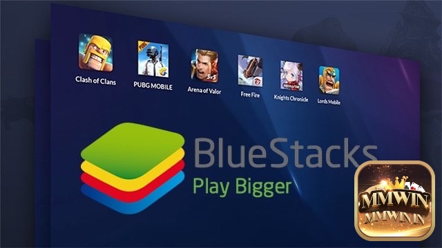 Người dùng đang cài đặt BlueStacks trên máy tính, chuẩn bị trải nghiệm chơi game mobile trên PC với các bước tải và thiết lập cơ bản