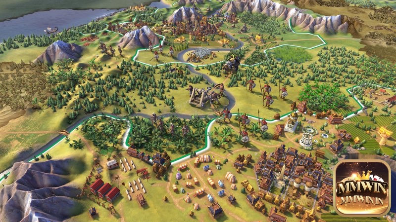 Civilization VI là game chiến thuật turn-based, cho phép xây dựng nền văn minh và phối hợp trong chế độ team để chiến thắng