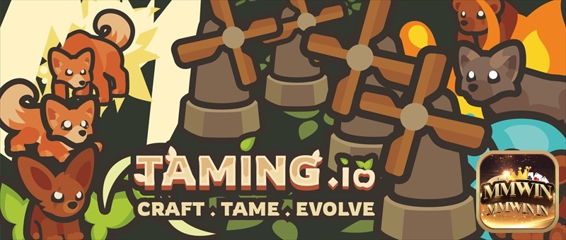 Trong Taming.io, việc thu phục và huấn luyện thú hoang tạo nên trải nghiệm sinh tồn độc đáo