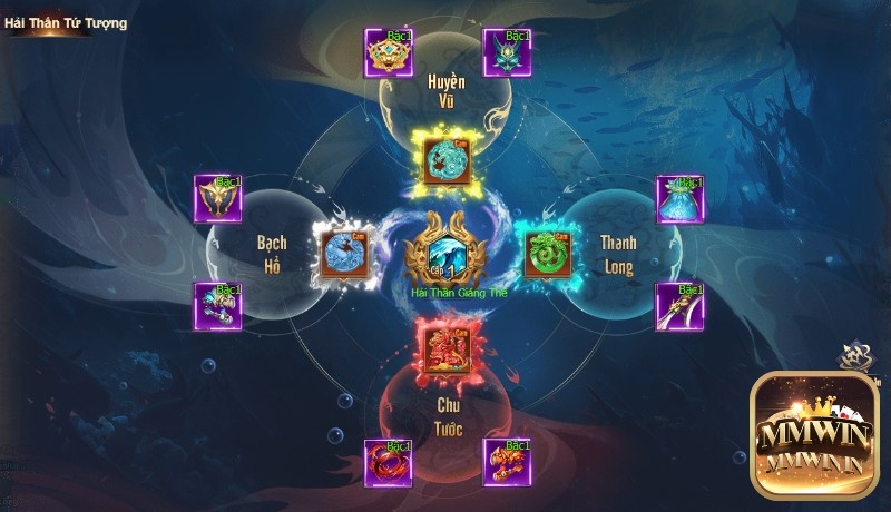 Bộ trang bị Hải Thần rực rỡ với hiệu ứng kỹ năng cực chất